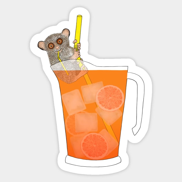 Sippin on Gin and Juice Sticker by martinascott